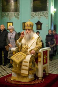 Божественная литургия в храме Сошествия Святого Духа г. Саратова