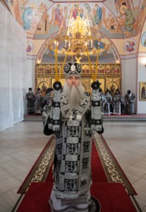 Литургия Преждеосвященных Даров в Свято-Никольском мужском монастыре г.Саратова