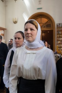 Литургия Преждеосвященных Даров, малое повечерие и утреня Великого Четвертка на Архиерейском подворье — в храме во имя святых равноапостольных Мефодия и Кирилла при СГУ