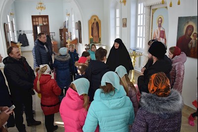 Воспитанники воскресной школы совершили паломническую поездку по храмам Базарно-Карабулакского благочиния