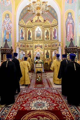 Божественная литургия в Свято-Иоанновском женском монастыре с. Алексеевка Хвалынского района