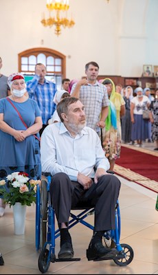 Митрополит Игнатий совершил Божественную литургию в Свято-Сергиевском женском монастыре села Алексеевка Базарно-Карабулакского района