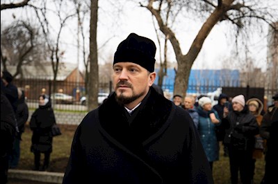 Митрополит Игнатий совершил чин освящения и закладки камня в честь строительства храма во имя Архистратига Божия Михаила на территории военного училища
