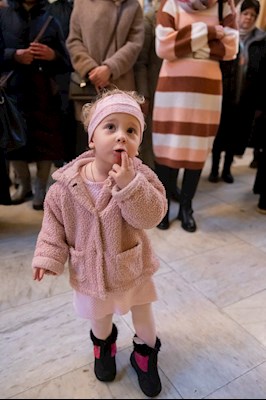 Митрополит Игнатий совершил Божественную литургию и молебен на новый год в Покровском соборе г. Саратова