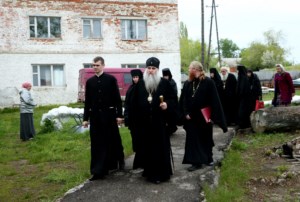 Чин Великого освящения и Божественная литургия в храме в честь Владимирской иконы Божией Матери Владимирского женского монастыря г. Вольска