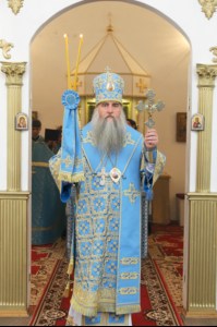 Божественная литургия в храме в честь Покрова Пресвятой Богородицы р.п. Новые Бурасы