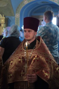 Всенощное бдение в Свято-Троицком соборе Саратова