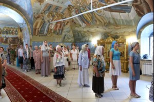 Всенощное бдение в Свято-Троицком кафедральном соборе г. Саратова