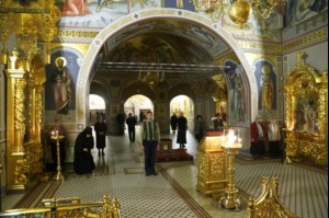 Божественная литургия в Свято-Троицком кафедральном соборе г.Саратова