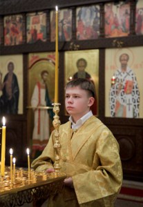 Всенощное бдение в Благовещенском храме г. Вольска