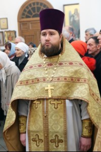 Божественная литургия в храме во имя святого равноапостольного великого князя Владимира г. Саратова