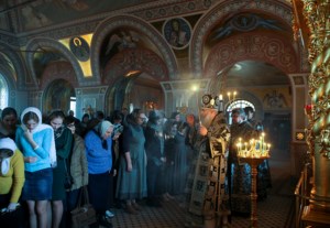 Пассия в Свято-Троицком кафедральном соборе г.Саратова