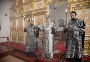 Пассия в храме в честь Рождества Христова г.Вольска