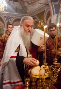 Всенощное бдение в Свято-Троицком кафедральном соборе г.Саратова