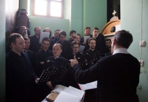 Утреня с чтением Великого канона преподобного Андрея Критского в храме в честь Сошествия Святого Духа г. Саратова