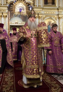 Всенощное бдение в храме в честь Сошествия Святого Духа г.Саратова