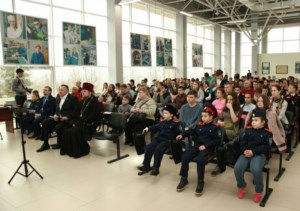 Строящийся храм Александра Невского и музей боевой и трудовой славы провели праздник в честь 775-летия победы на Чудском озере