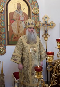 Божественная литургия в храме во имя святителя Луки (Войно-Ясенецкого), исповедника, при 3-й городской клинической больнице г. Саратова