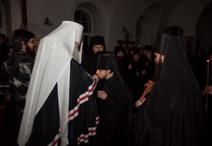 Монашеский постриг в Спасо-Преображенском мужском монастыре г.Саратова
