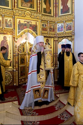 Всенощное бдение в Иоанновском женском монастыре с. Алексеевка
