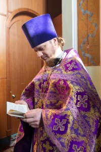 Литургия Преждеосвященных Даров в храме в честь Сошествия Святого Духа г. Саратова