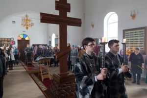Пассия в храме в честь Успения Божией Матери г.Вольска