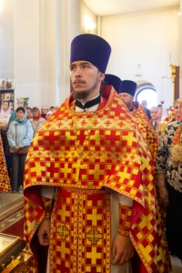 Божественная литургия в храме великомученика Георгия Победоносца г. Саратова