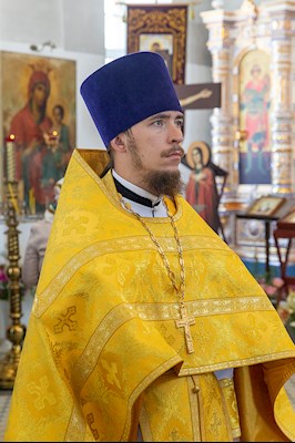Божественная литургия в Петропавловском храме г. Аткарска