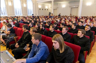 Состоялась открытая лекция о саратовских новомучениках