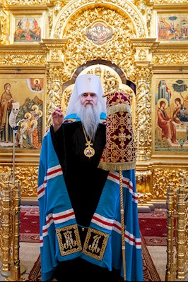 Божественная литургия в Свято-Троицком кафедральном соборе г. Саратова