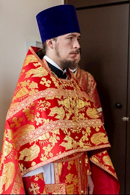 Божественная литургия в храме в честь иконы Божией Матери «Всех скорбящих Радость» г. Саратова