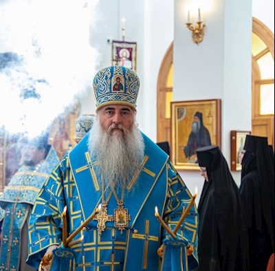 Божественная литургия в Свято-Алексиевском женском монастыре г. Саратова