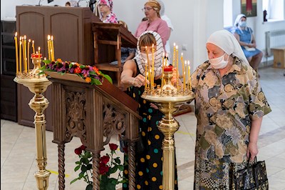 В Борисоглебском храме Саратова отметили престольный праздник