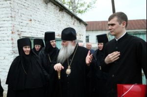 Чин Великого освящения и Божественная литургия в храме в честь Владимирской иконы Божией Матери Владимирского женского монастыря г. Вольска