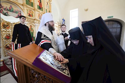 Митрополит Игнатий совершил иноческий постриг во Владимирском женском монастыре г. Вольска