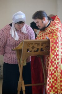 Божественная литургия в Свято-Троицком кафедральном соборе Вольска