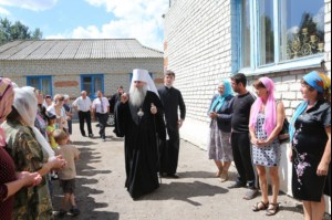 Архипастырская поездка в Петровский район