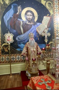 Божественная литургия в храме во имя мучениц Веры, Надежды, Любови и матери их Софии поселка Светлый Татищевского района