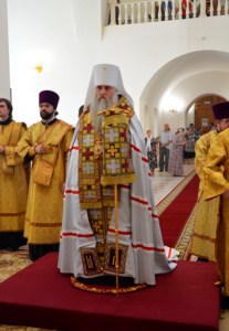 Всенощное бдение в храме в честь Рождества Христова г. Саратова