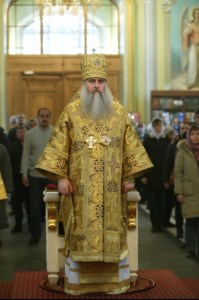 Божественная литургия в храме в честь Покрова Пресвятой Богородицы г. Саратова