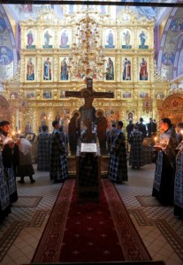 Пассия в Свято-Троицком кафедральном соборе г.Саратова