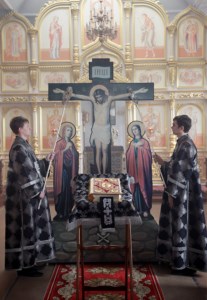 Пассия в храме в честь Рождества Христова г.Вольска