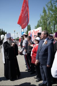 Митинг в Парке Победы на Соколовой горе