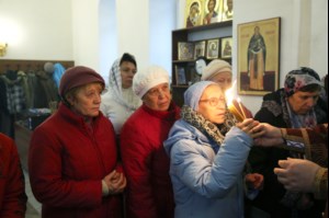 Великое освящение храма святых мучеников Адриана и Наталии г. Саратова и Божественная литургия в новоосвященном храме