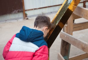 Совершено освящение крестов и куполов строящегося храма во имя святого благоверного князя Михаила Черниговского и боярина его Феодора г. Саратова