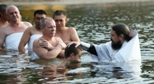 Крещение в Волге
