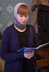 Утреня с чтением акафиста Пресвятой Богородице в Свято-Троицком кафедральном соборе Саратова