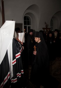 Монашеский постриг в Спасо-Преображенском мужском монастыре г.Саратова