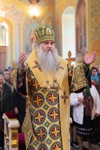 Божественная литургия в храме в честь Покрова Пресвятой Богородицы г. Саратова