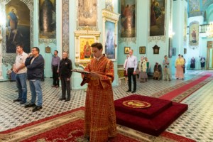 Всенощное бдение в храме Сошествия Святого Духа г. Саратова